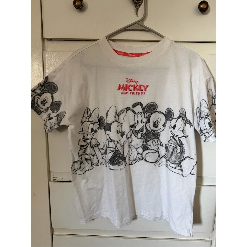 Disney Mickey and Friends White Kids Tee